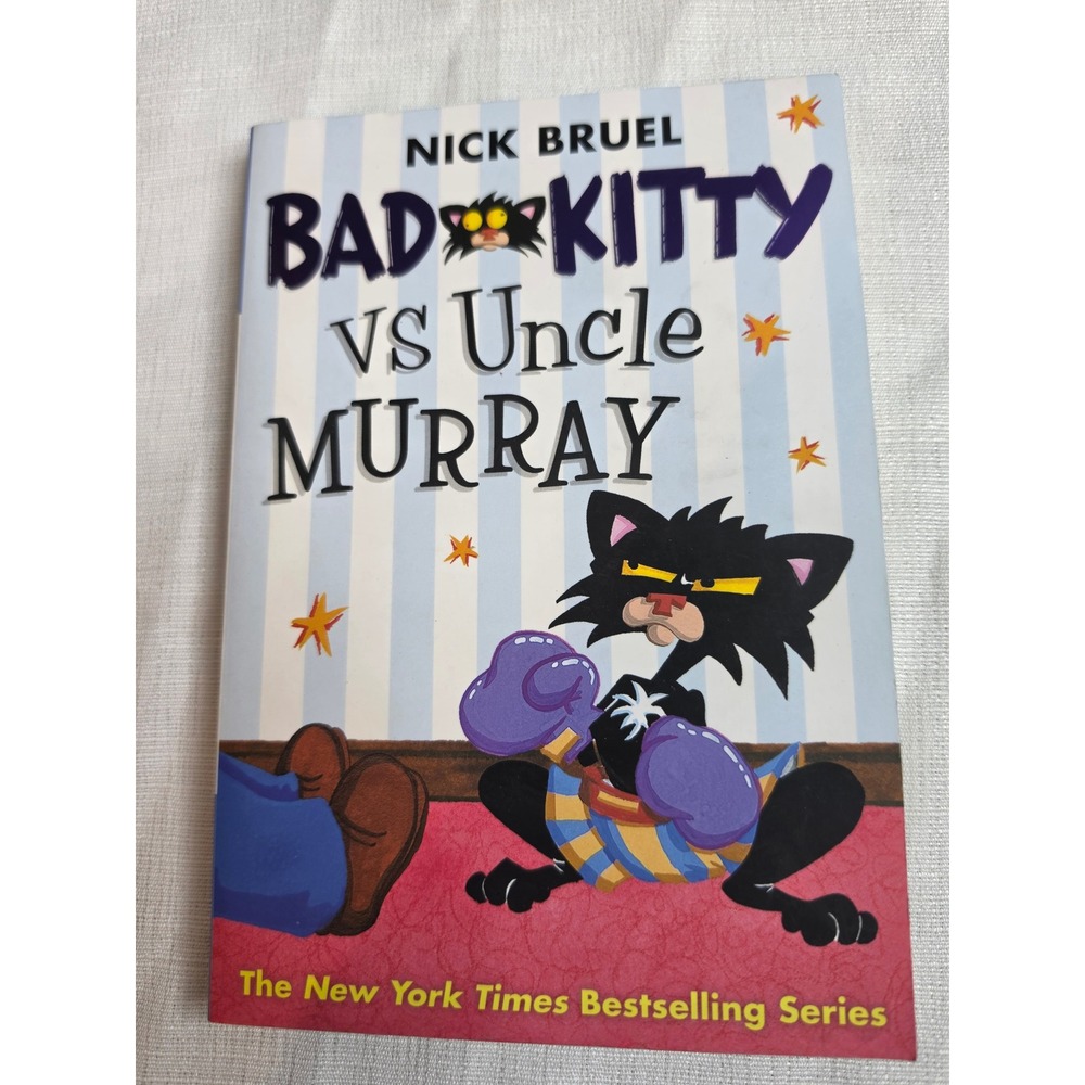 Bad Kitty vs Uncle Murray Nick Bruel Paperback Childrens Chapter Book Humor